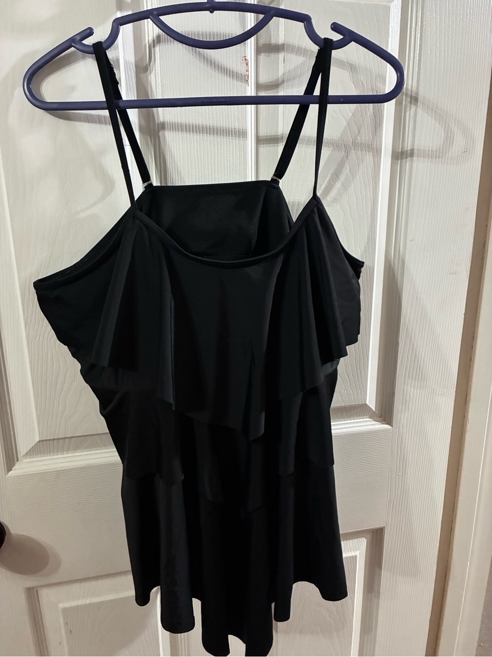 Women’s 20W Ruffle Tiered Tankini Swim Top